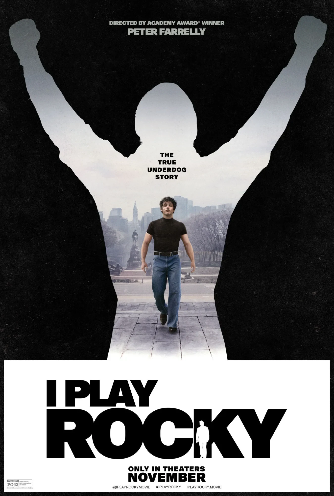 Póster oficial de Yo soy Rocky / I Play Rocky (Amazon MGM Studios)