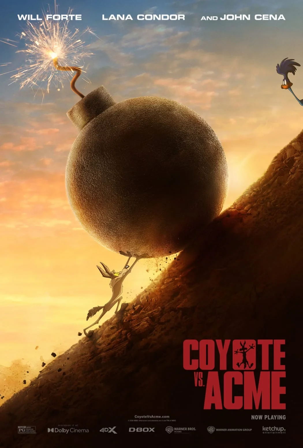 Póster de Coyote vs. Acme (Ketchup Entertainment / Looney Tunes)
