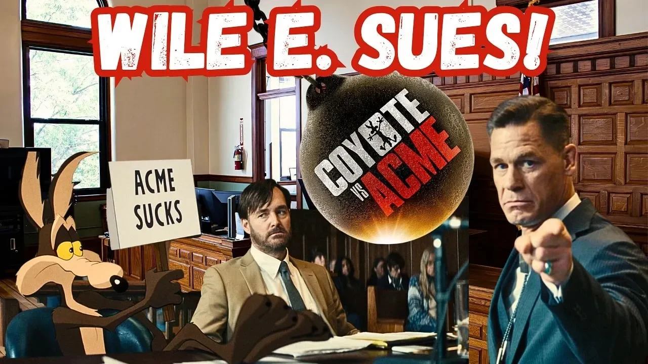 El juicio contra ACME: Will Forte y John Cena en Coyote vs. Acme