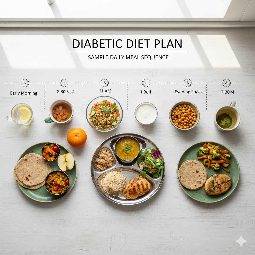 Diabetic diet chart
