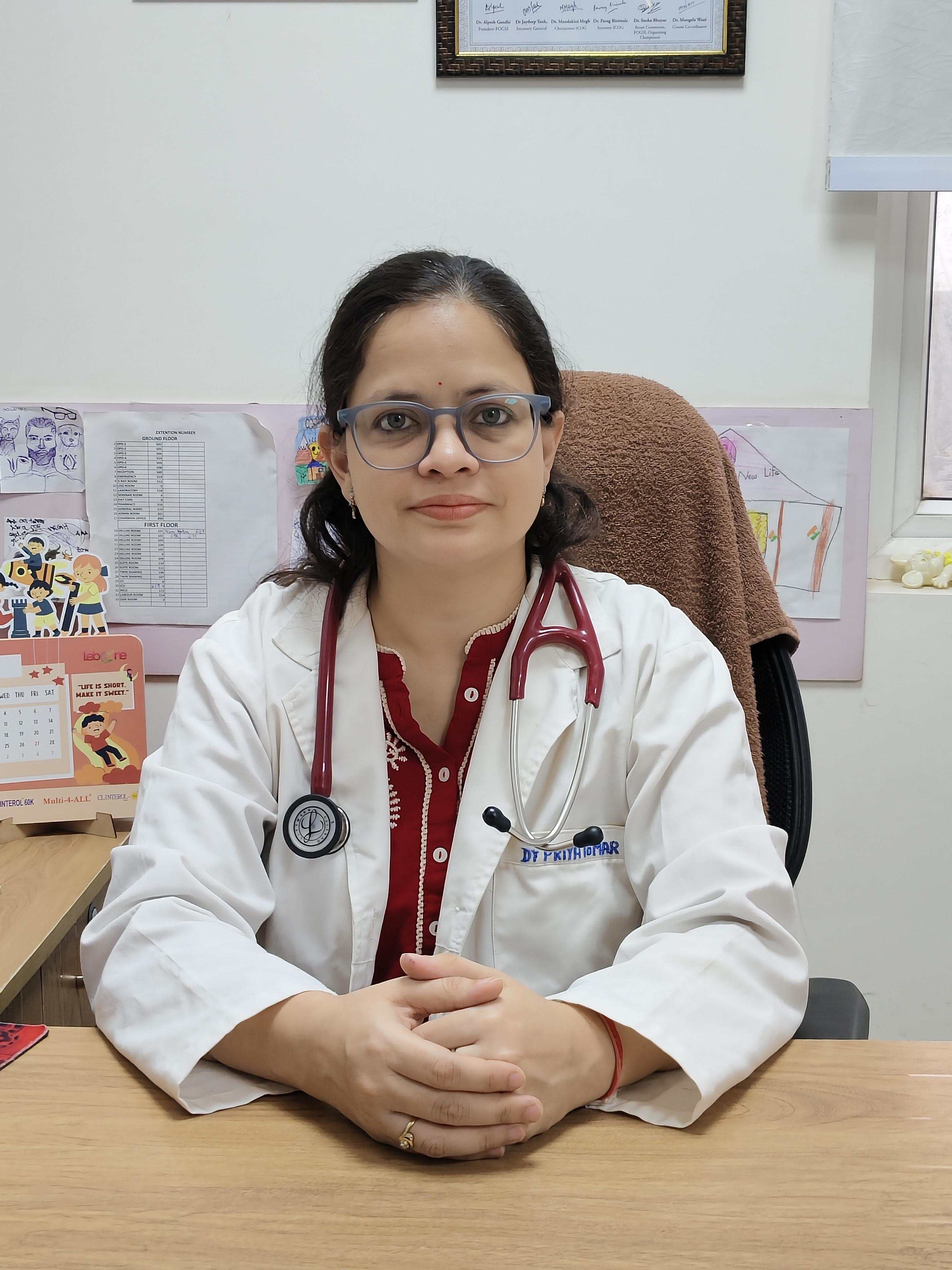 Photo of Dr Priya Tomar, Pediatrics in Noida, Uttar Pradesh