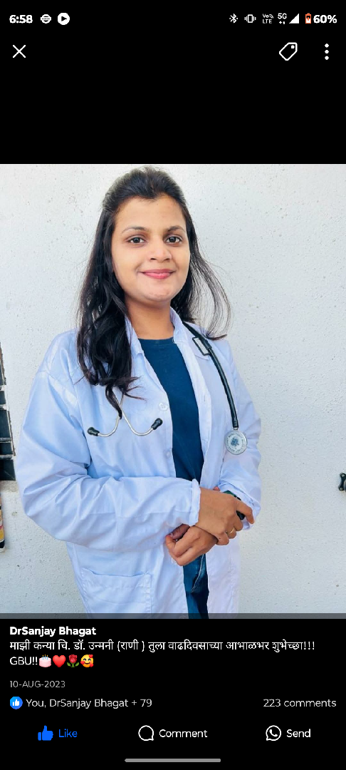 Photo of Dr Unmani bhagat, Family Physicians in Mumbai, Maharashtra