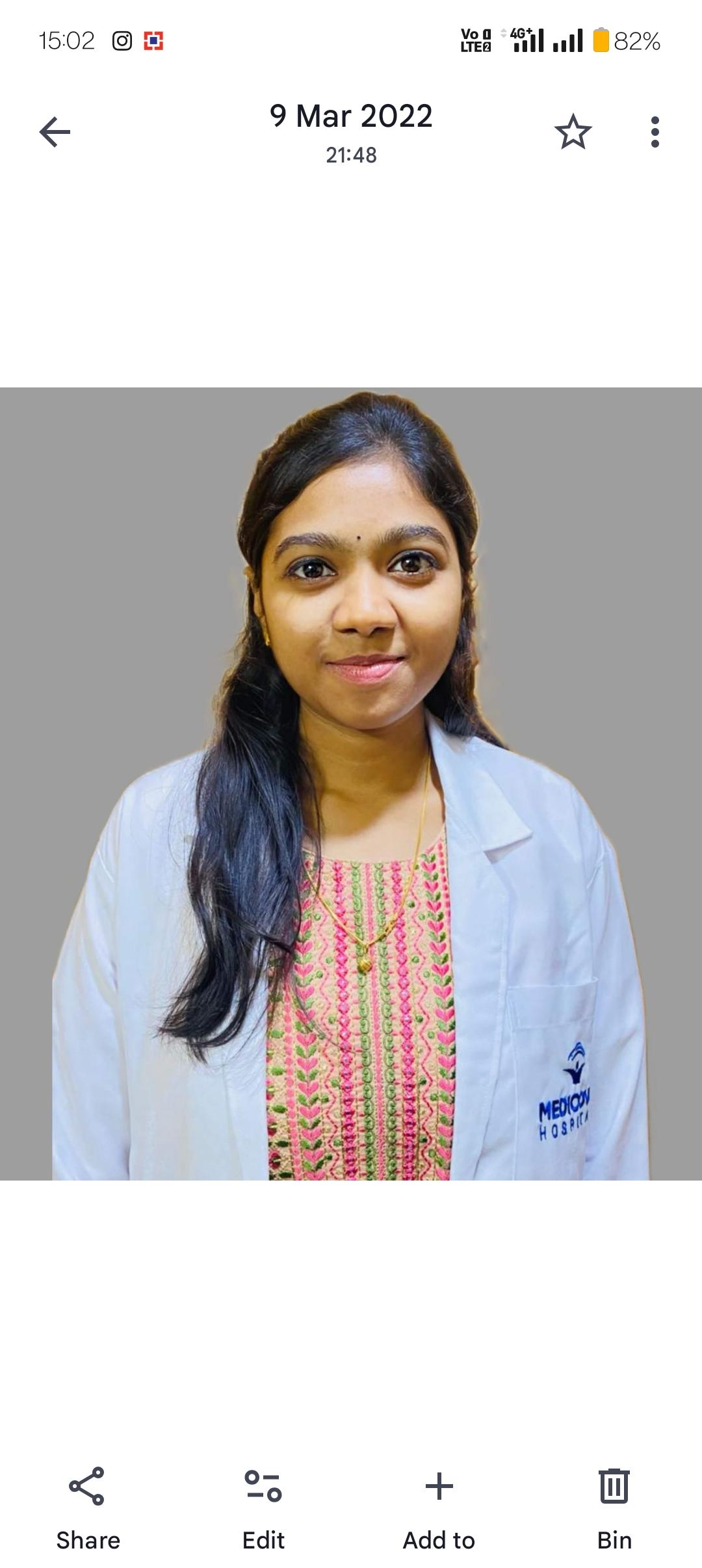 Photo of Dt. Sowjanya Ganivada, Nutritionist in Hyderabad, Telangana