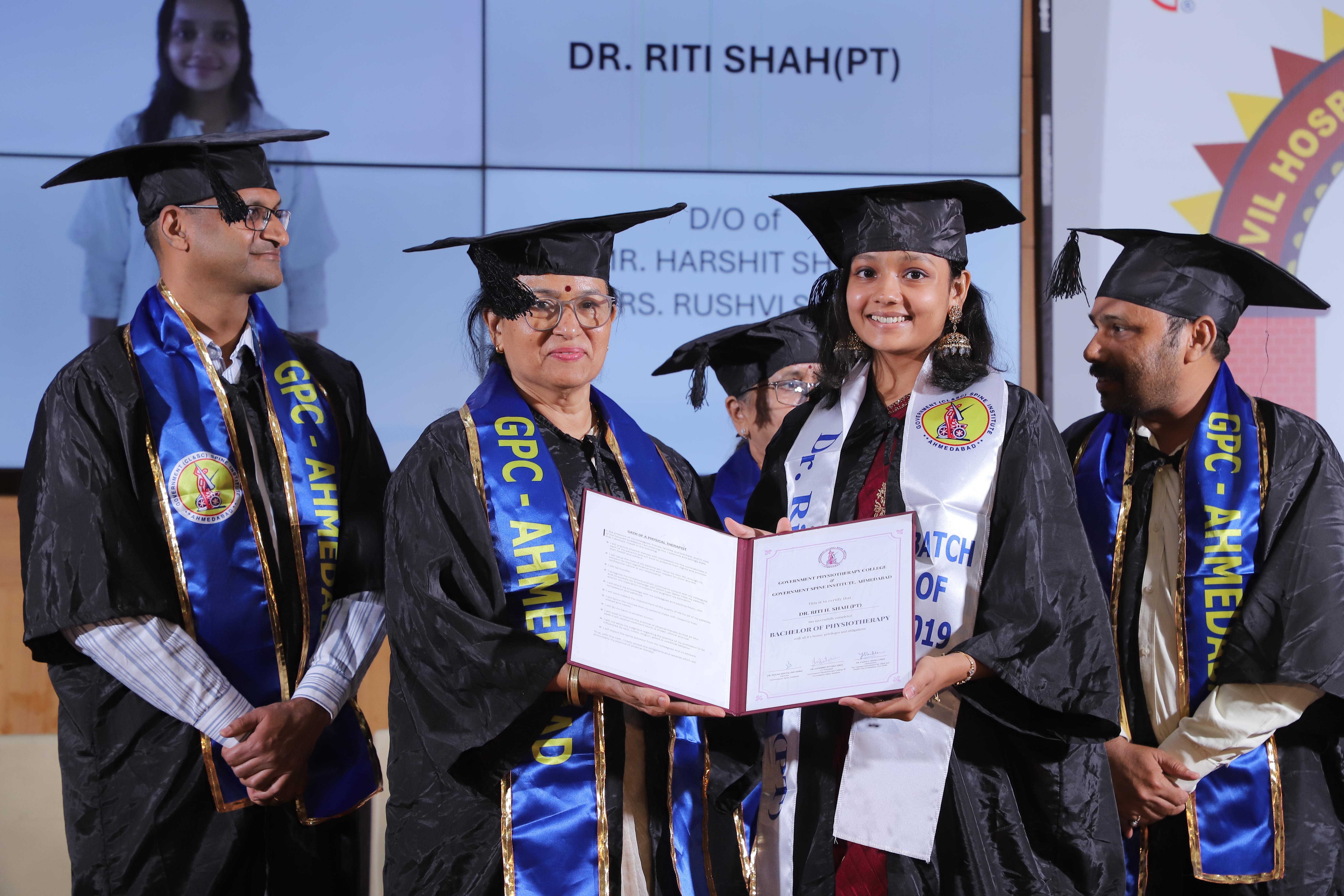 Photo of Dr. Riti Shah, Physiotherapist in Ahmedabad, Gujarat