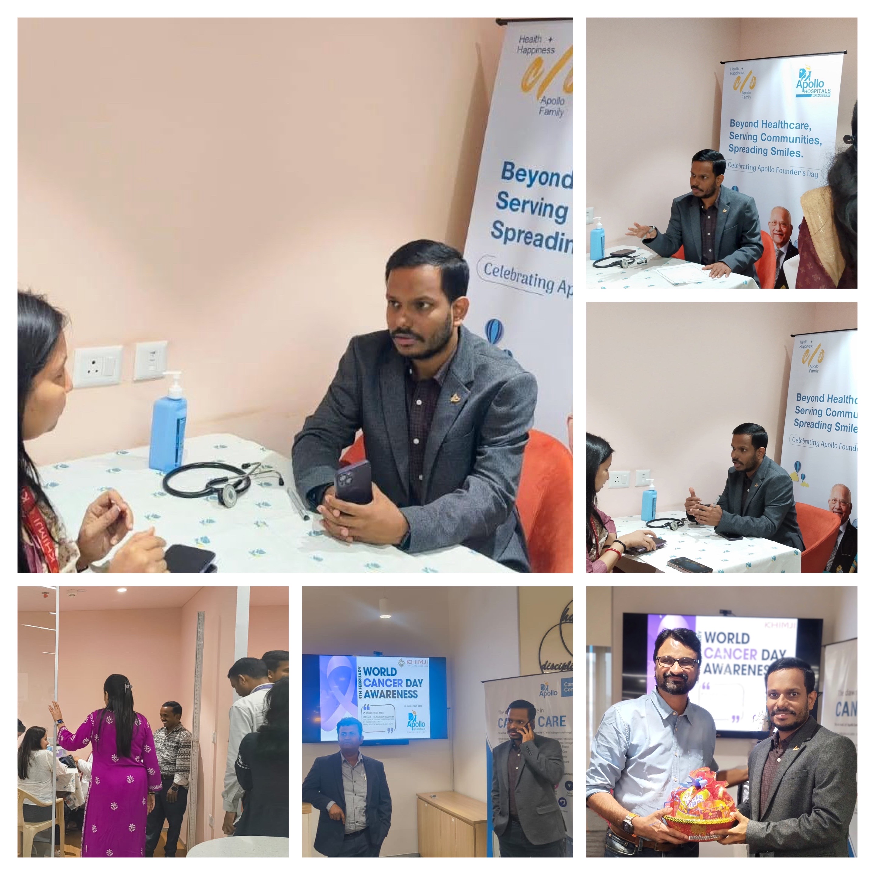 Spreading awareness on the eve of World Cancer Day