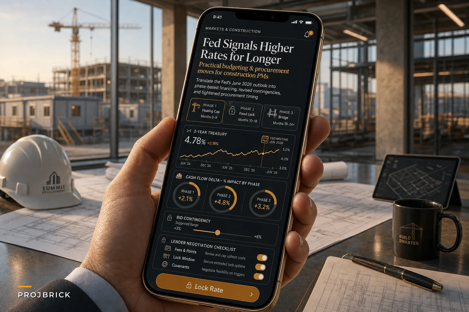 After the Fed signals higher rates: practical planning, budgeting and procurement moves for construction project managers
