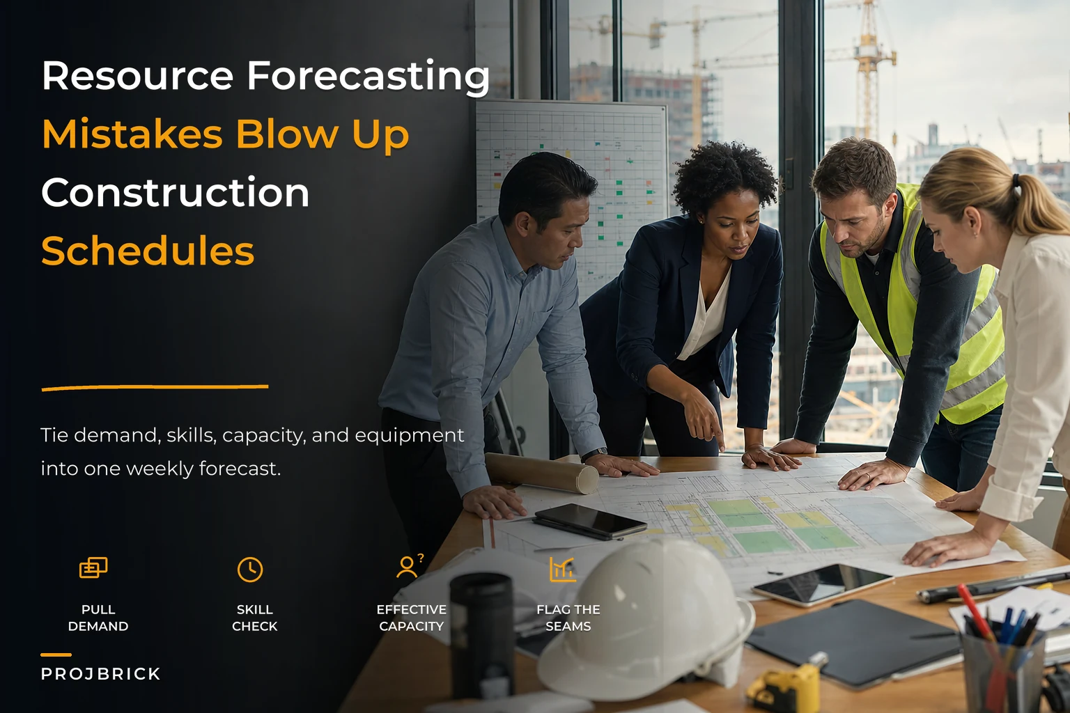 Avoid the resource‑forecasting mistakes that blow schedules: a practical method for construction projects