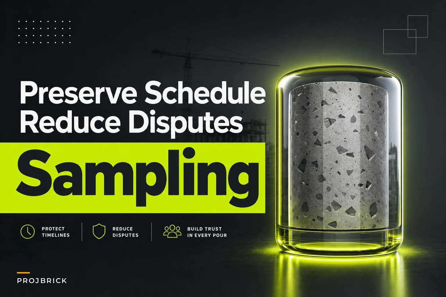Concrete sampling protocol for foundations: a field‑ready decision tree for coring, lab turnaround and contingency pours