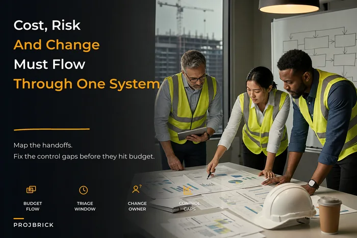 Inside integrated project controls: mapping cost, risk and change workflows to stop budget surprises