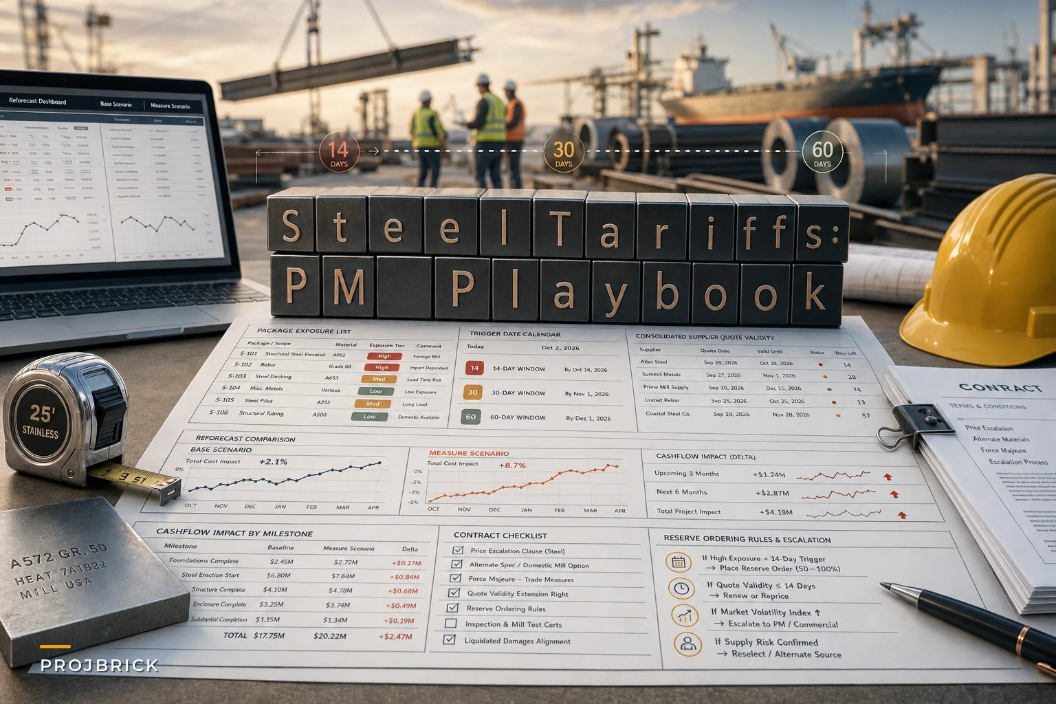 Preparing Project Budgets and Procurement for Renewed U.S. Steel Trade Measures: A Practical Playbook for Construction PMs