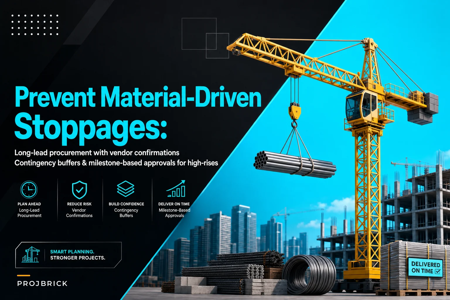 Prevent Material-Driven Stoppages on High-Rises: A Long-Lead Procurement Schedule That Avoids Delays