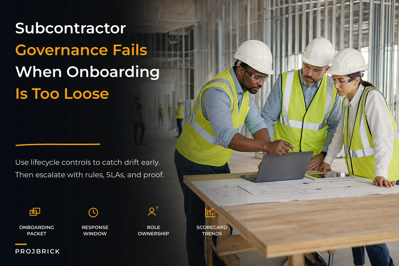 Stop subcontractor failures: a lifecycle governance system with onboarding, scorecards and escalation playbooks