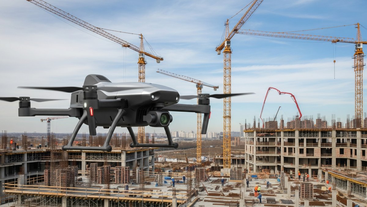 Volando Alto: Cómo los Drones Están Transformando la Construcción Moderna