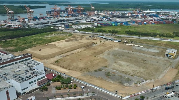Nuevo parque logístico e industrial de USD 20 millones se construye en el Puerto de Guayaquil