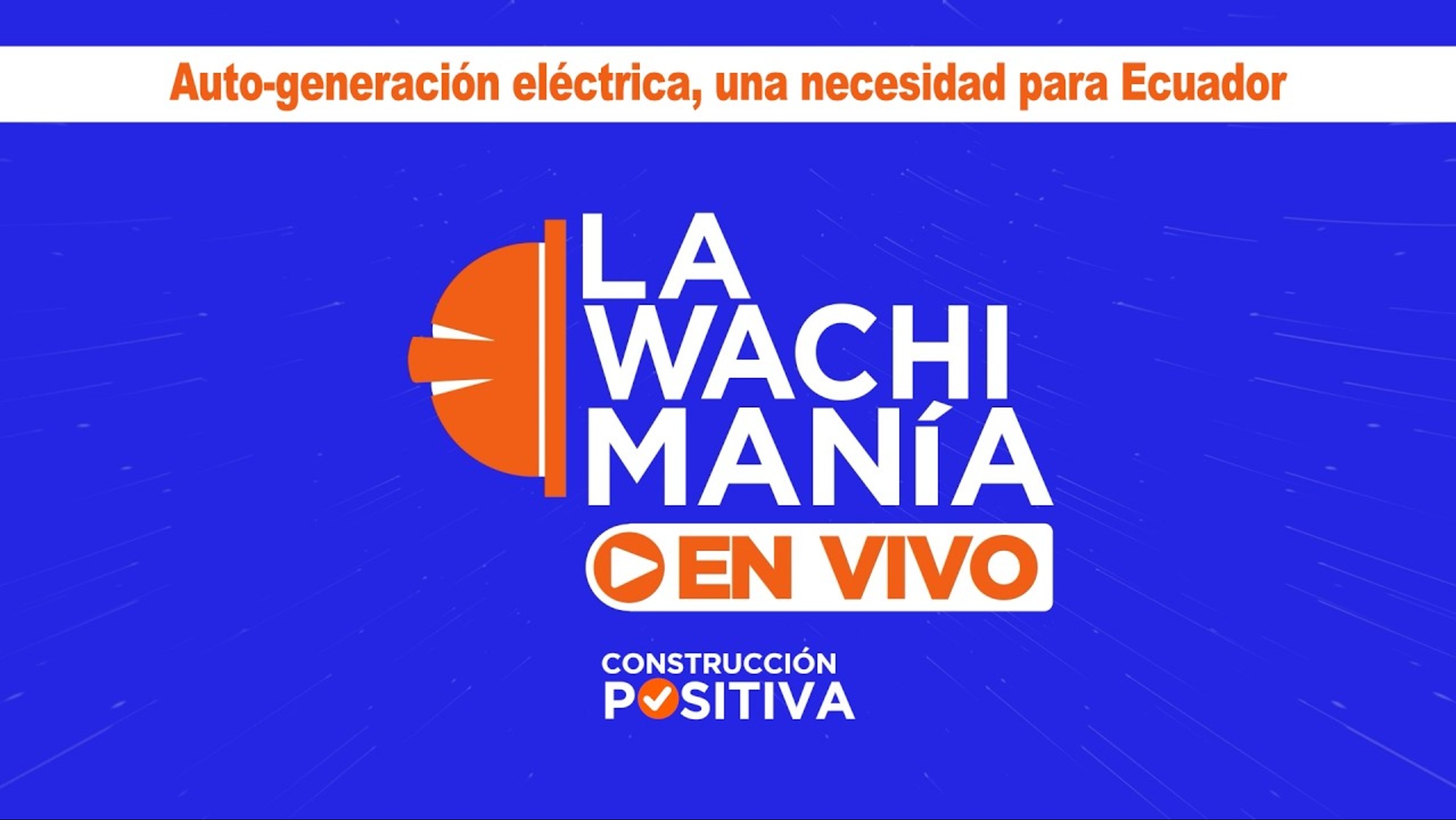 Auto-generación eléctrica, una necesidad para Ecuador.