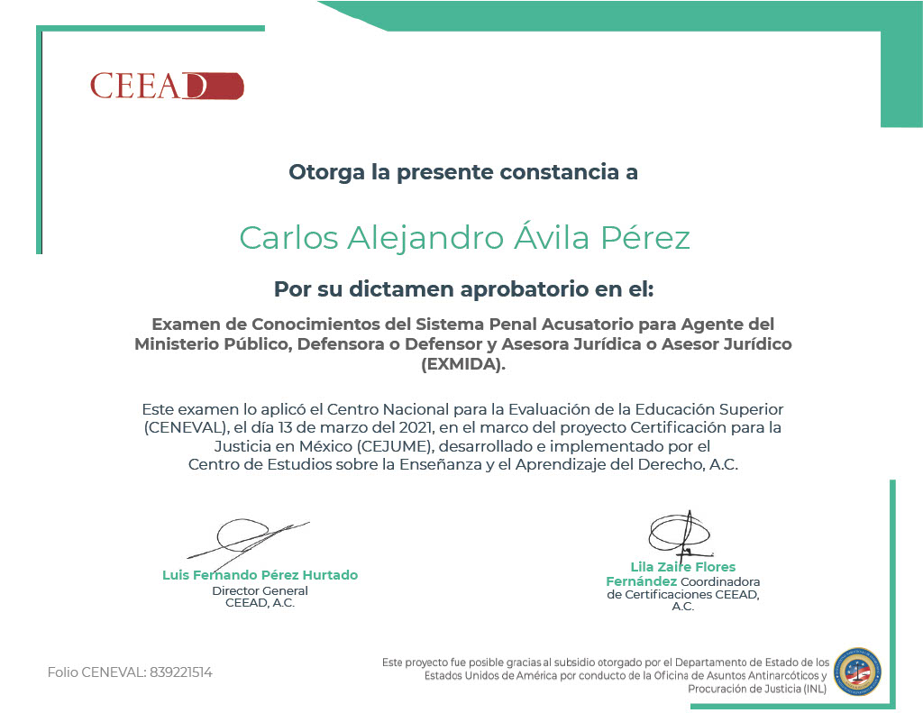 certification