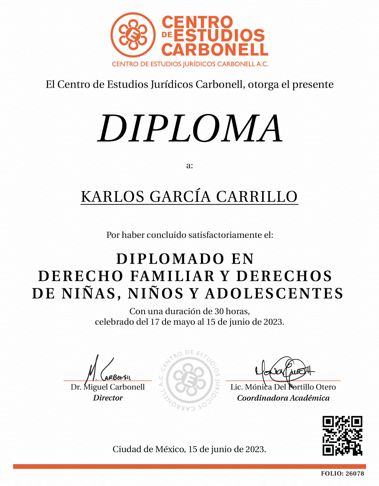 certification