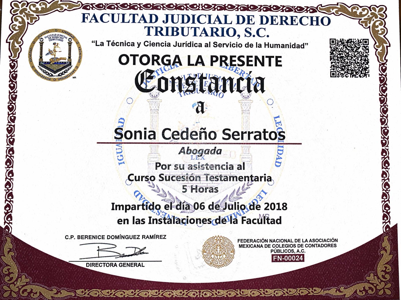 certification