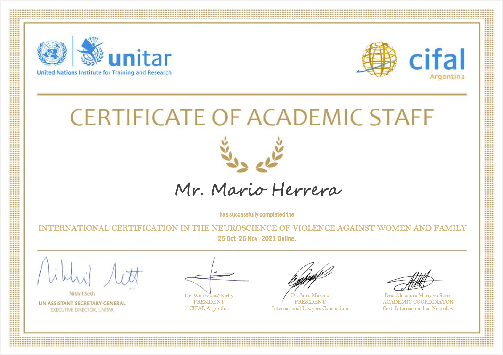 award