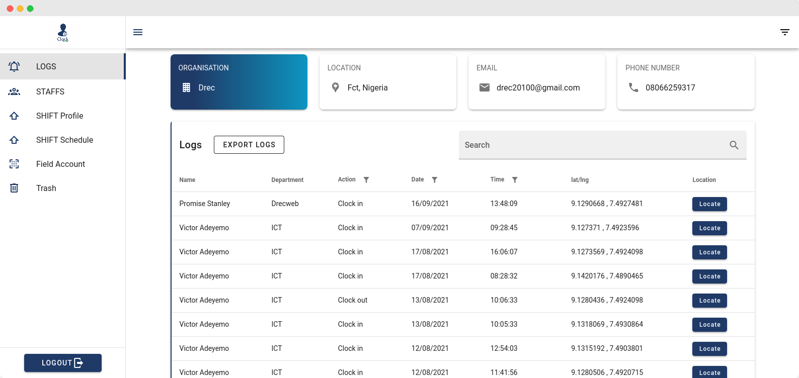 DREC Digital Platform