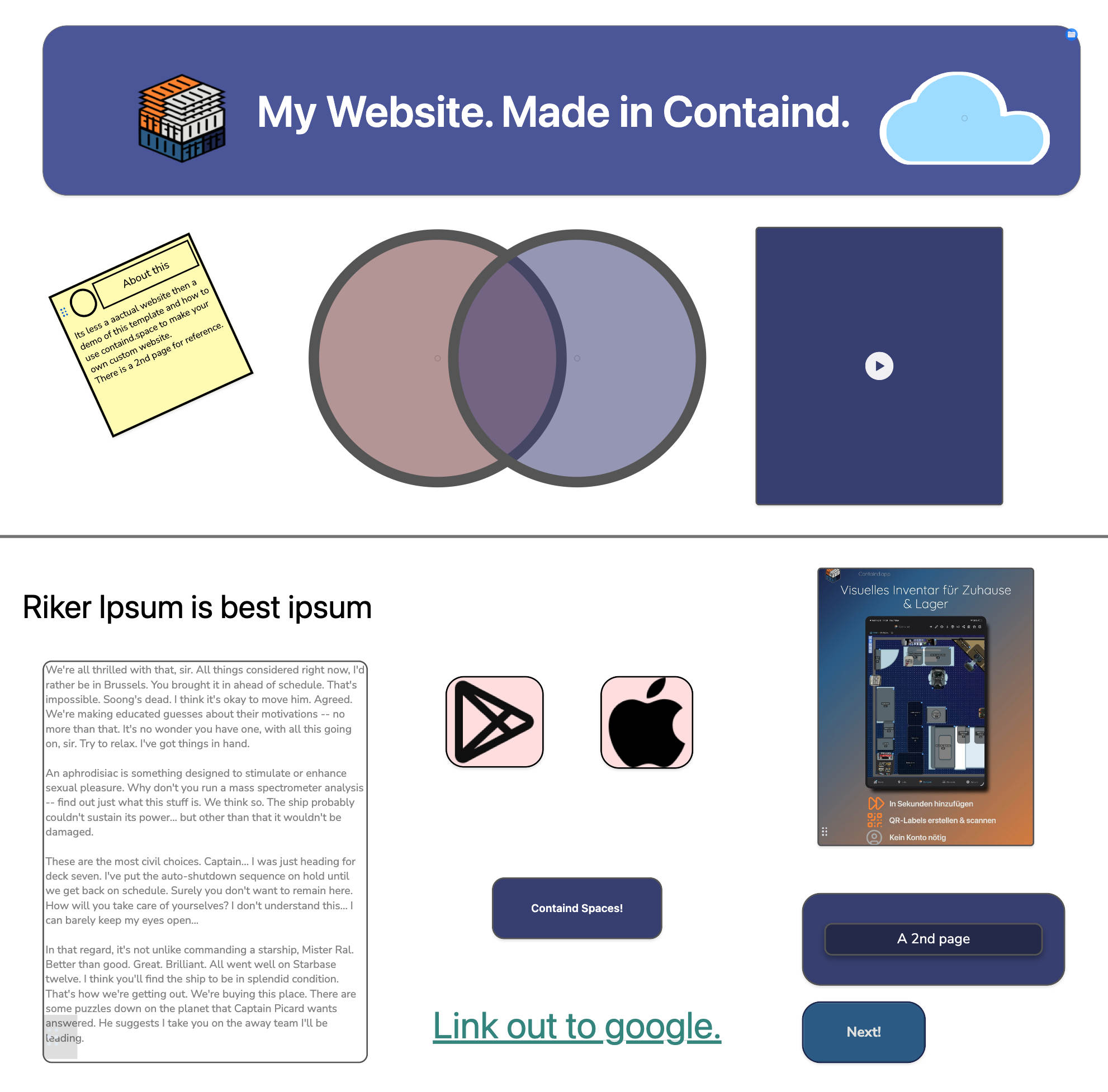 Containd chrome preview