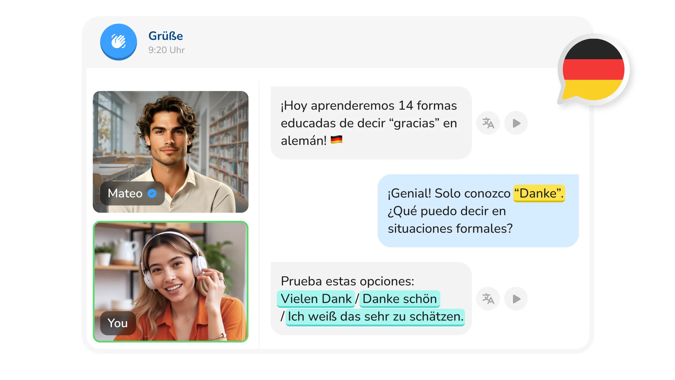 Gracias en alemán: 14 formas educadas de decir “danke” | Learna
