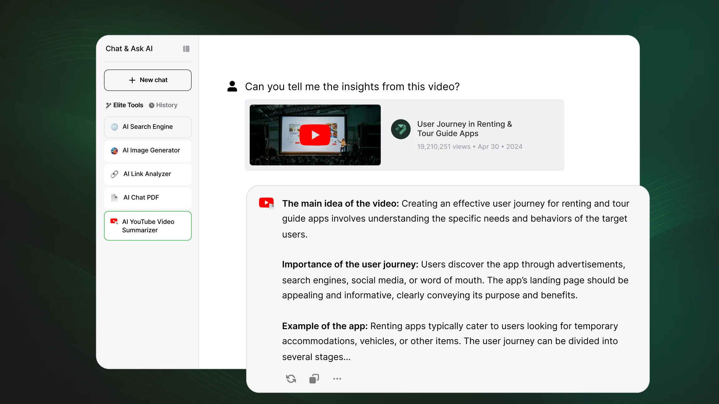 How to Summarize YouTube Videos with AI Fast & Free? | Chat & Ask AI