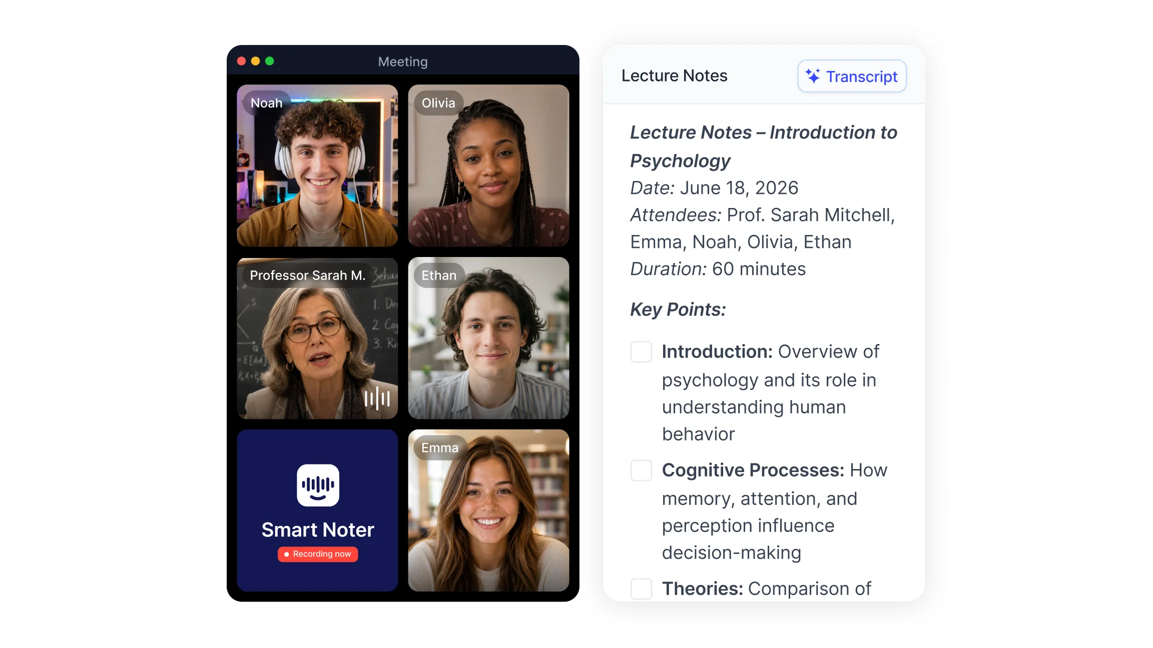 Best AI Note Taking Apps For College Students In 2026 | Smart Noter