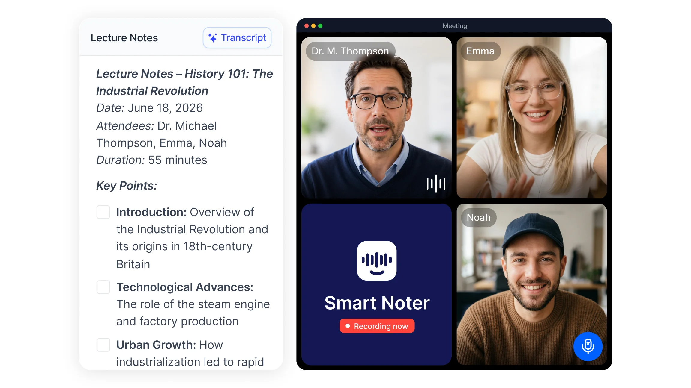 How to Record and Transcribe Lectures in 2026? | Smart Noter