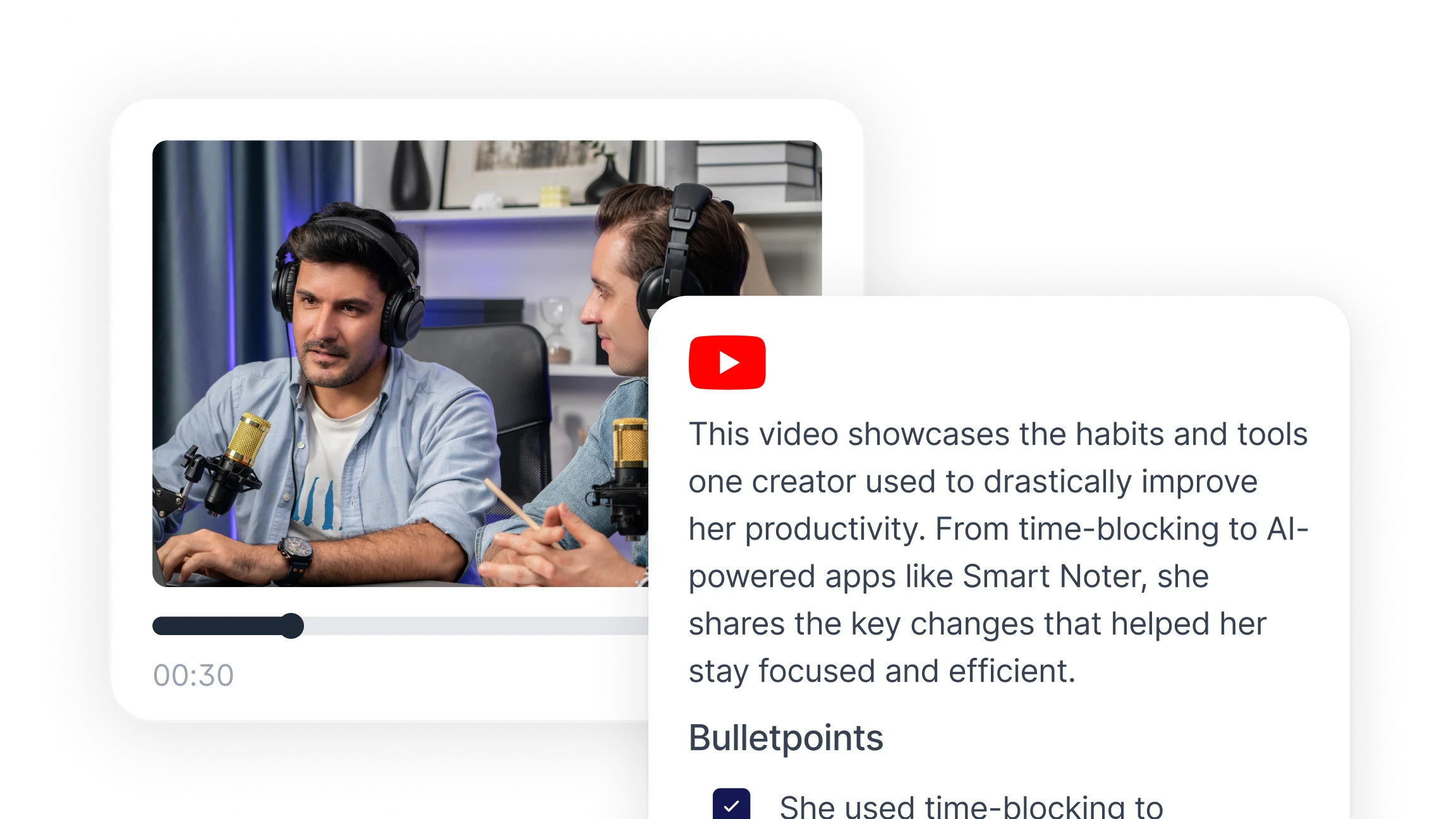 How To Summarize a YouTube Video with Smart Noter