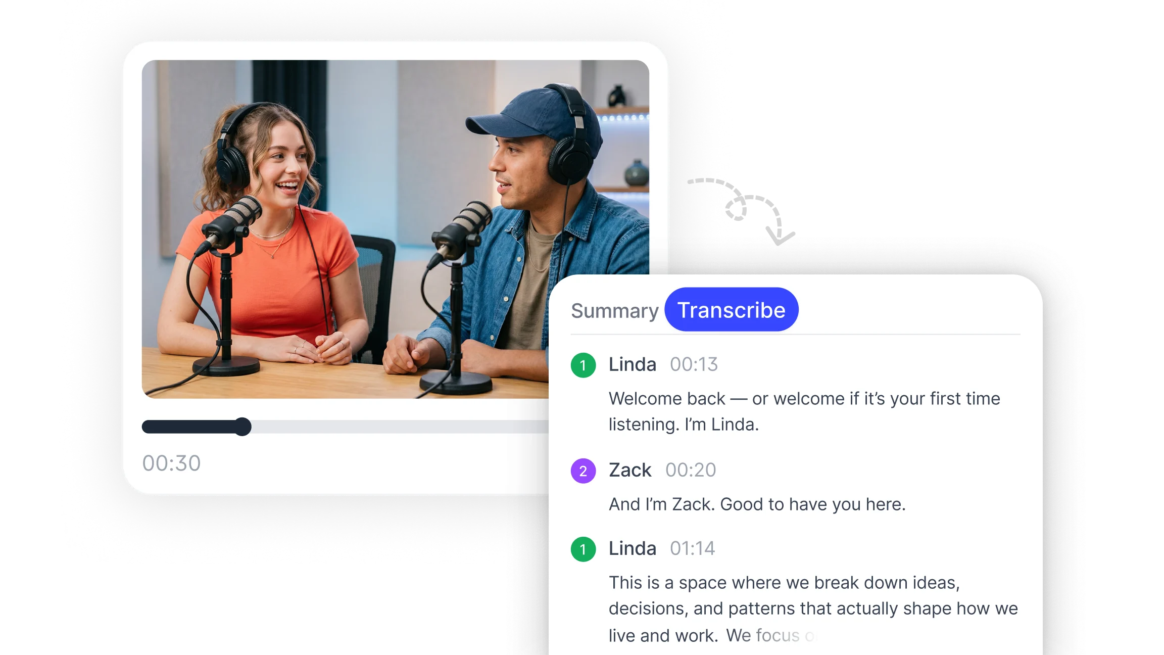 Podcast Transcript Guide: Transcribe Podcasts to Text Fast | Smart Noter