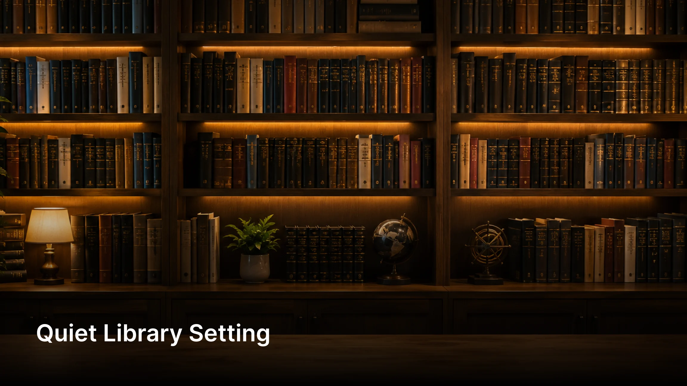 quiet-library-setting