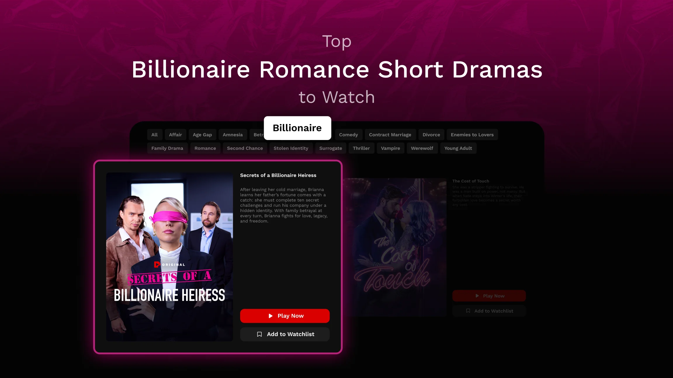 Top Billionaire Romance Short Dramas to Watch in 2026 | DramaPops