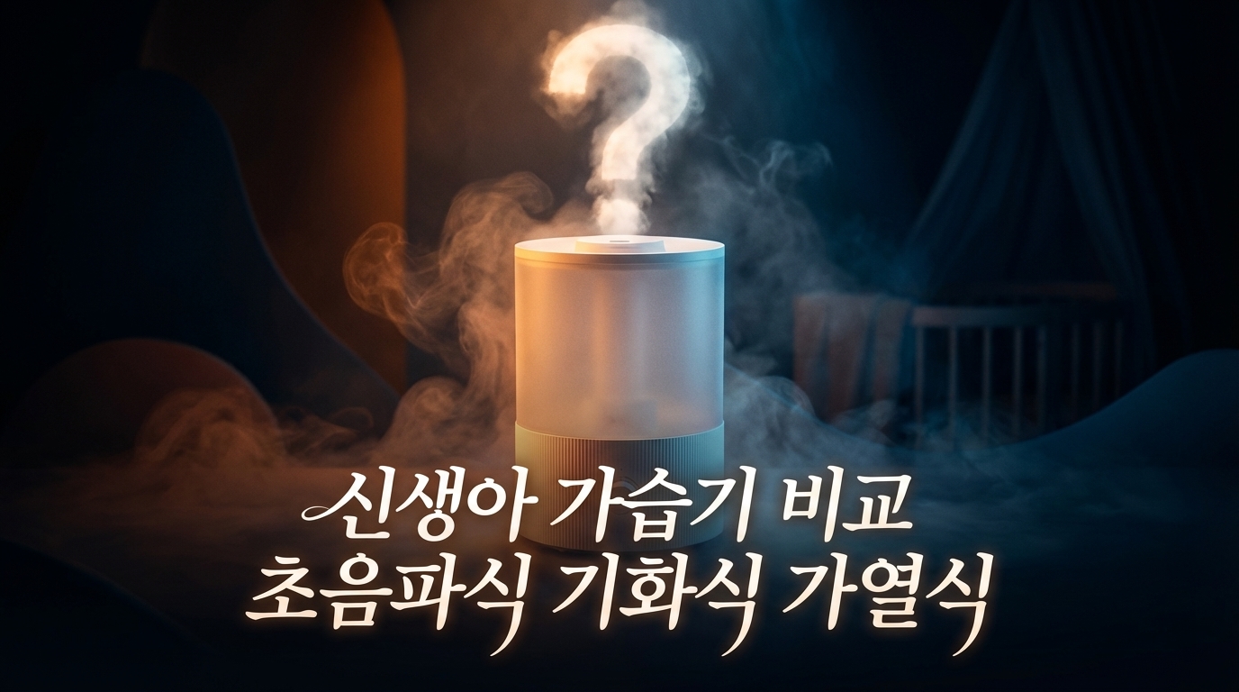 신생아 가습기 비교 초음파식 기화식 가열식 썸네일 이미지