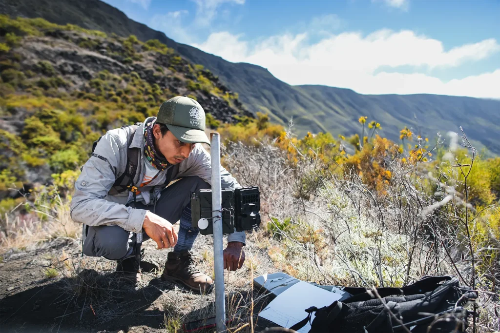 Adrián Cueva, Conservation Technician at Galápagos Conservancy