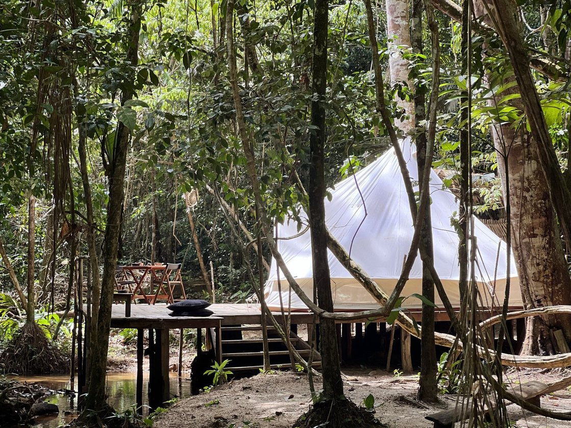 Amazon glamping