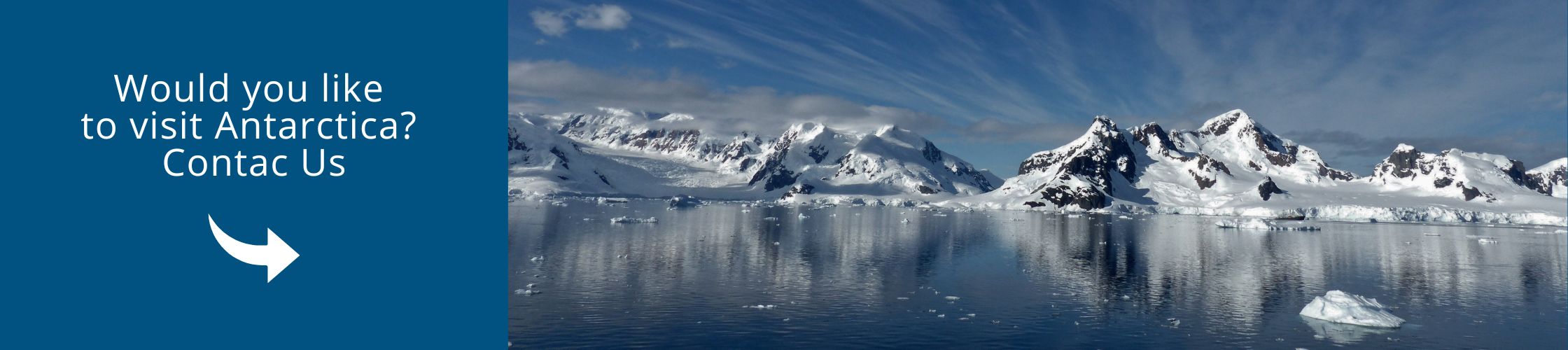 Visit Antarctica with us