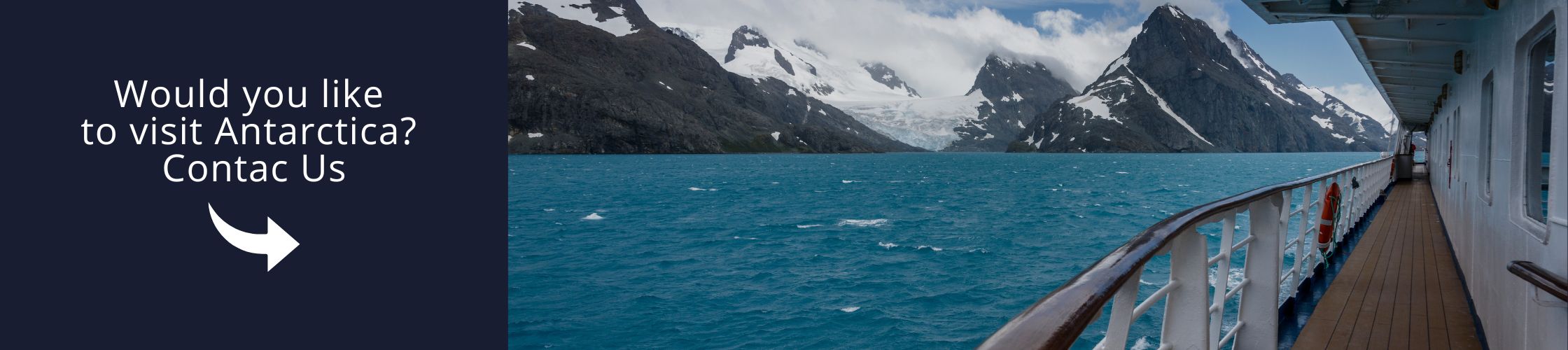 Visit Antarctica with us