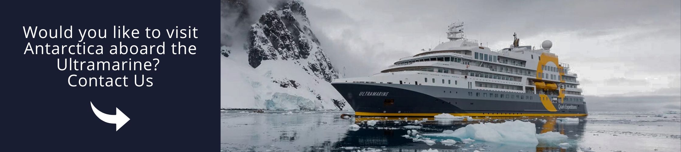 Visit Antarctica with us aborad the Ultramarine