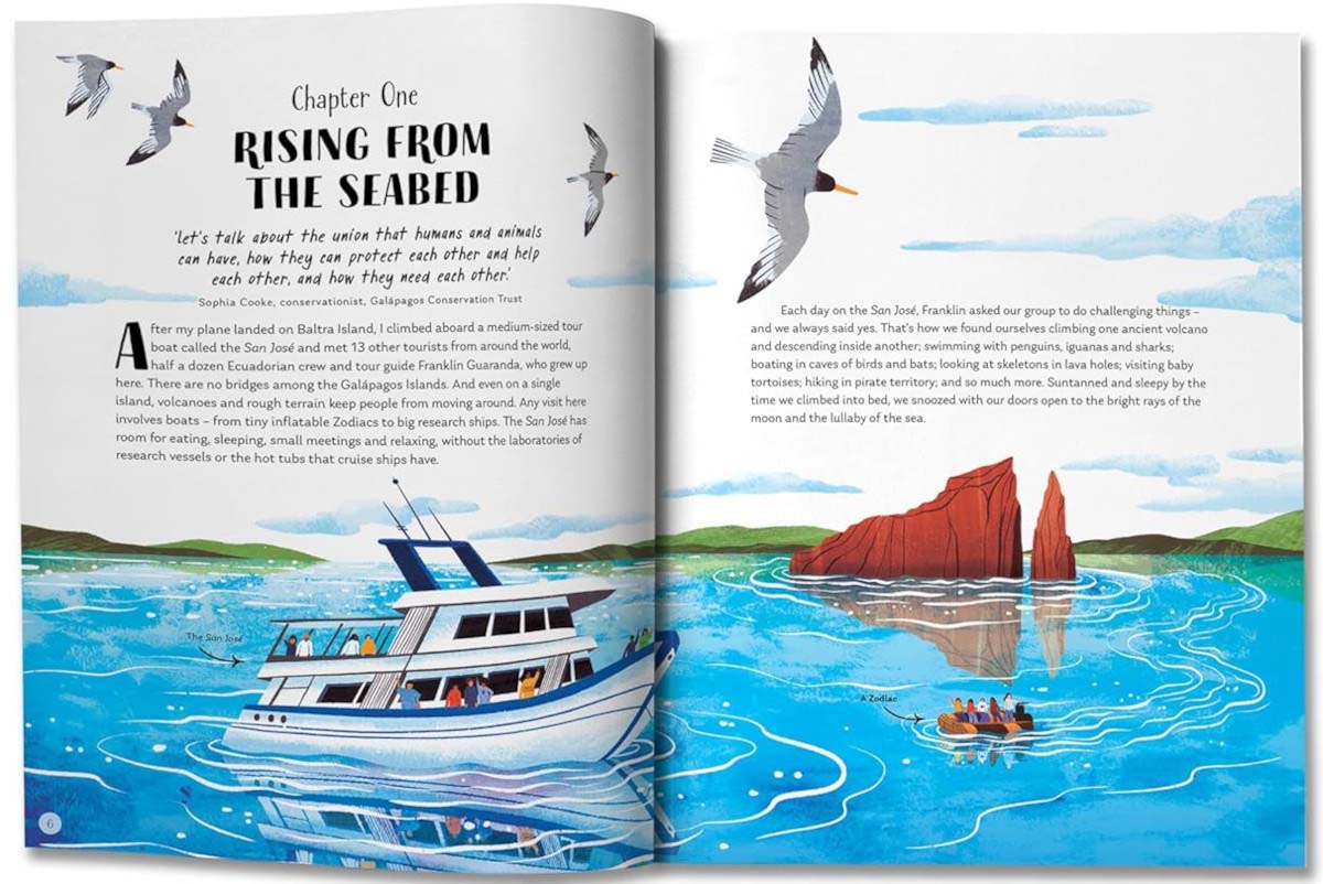 Galapagos Islands Book by Karen Romano Young