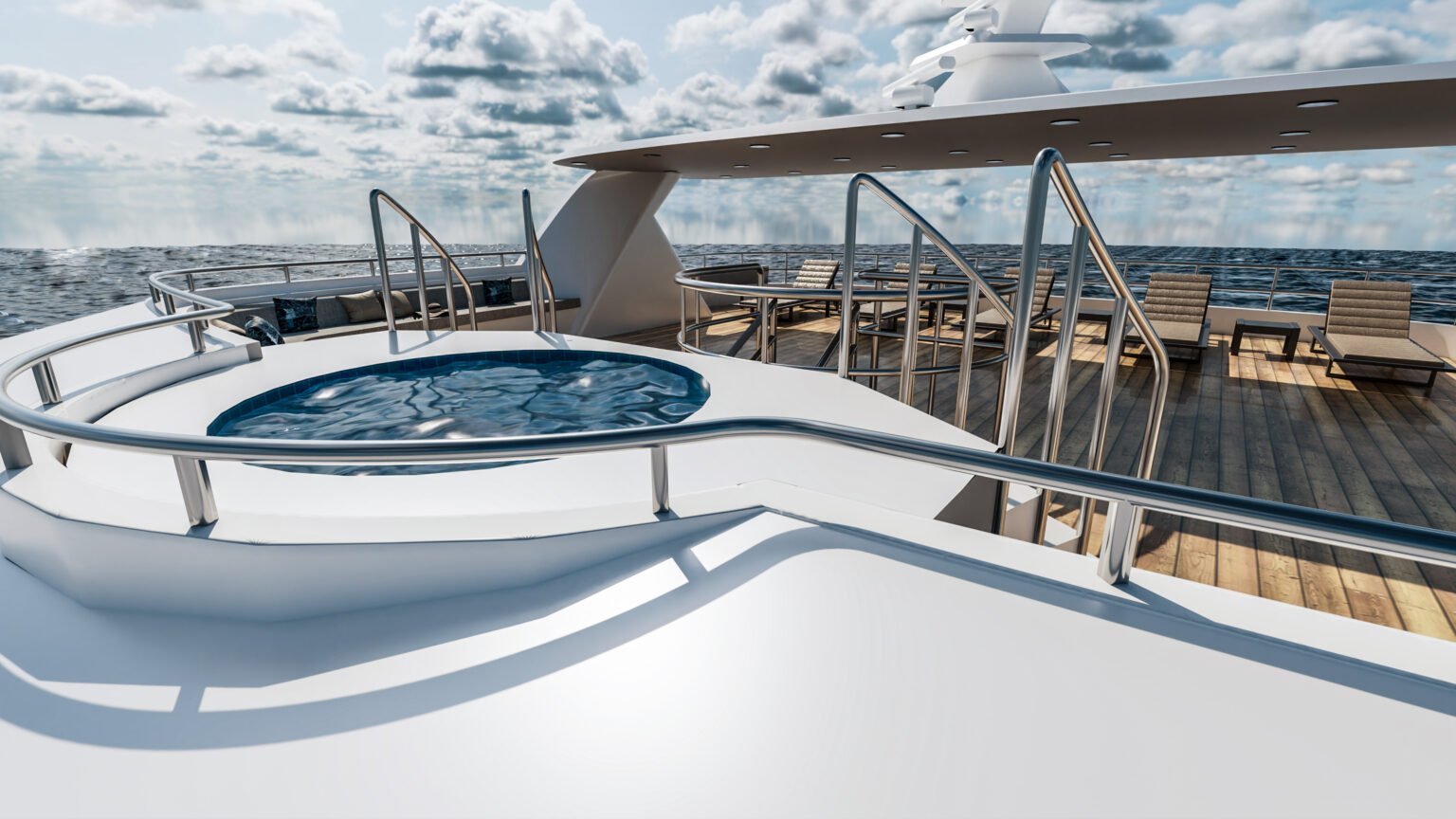 Jacuzzi | Hermes Catamaran