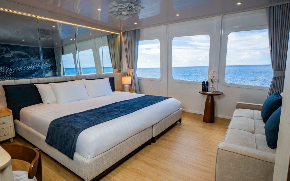 King Stateroom | Monique Catamaran | Galapagos Cruise | South America