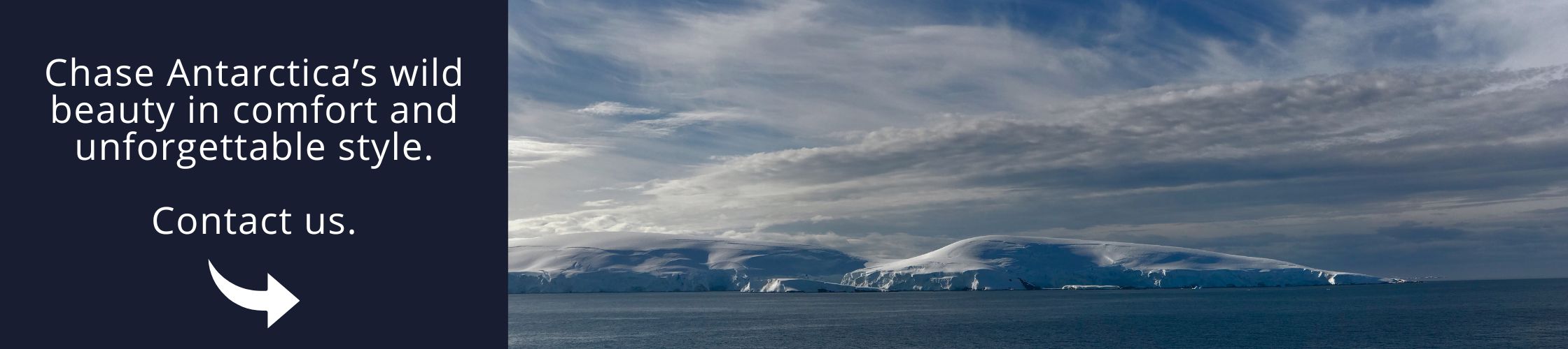 Come and visit Antarctica with us!