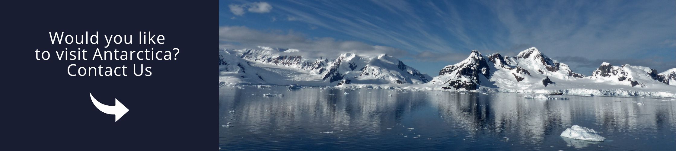 Visit Antarctica with us