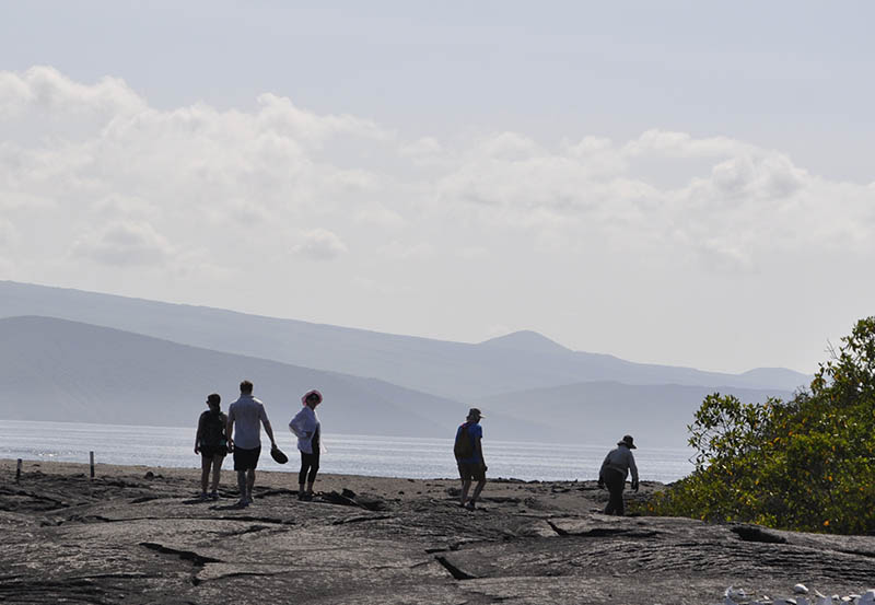 Galapagos hike