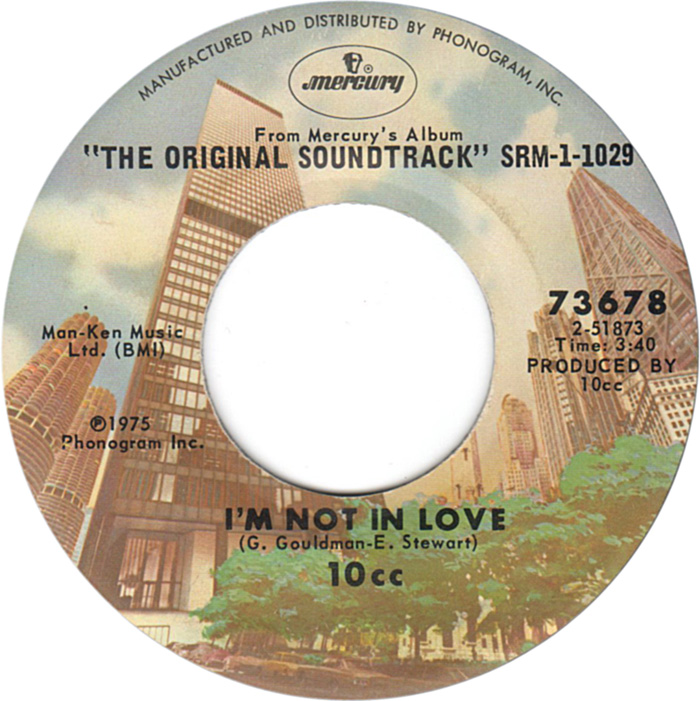 I'm Not in Love / Good News cover art