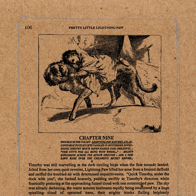 The "Pretty Little Lightning Paw" cover art