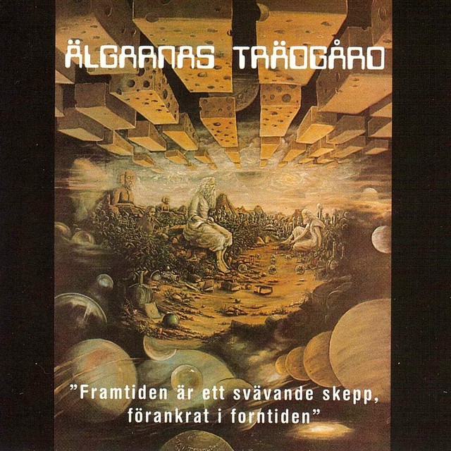 Framtiden är ett svävande skepp, förankrat i forntiden cover art