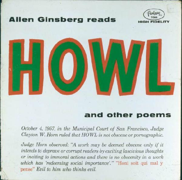 Reads HOWL and Other Poems cover art