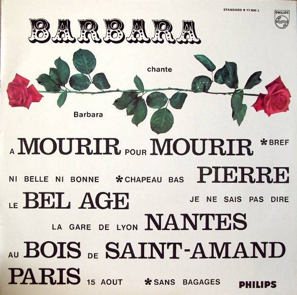 Barbara chante Barbara cover art